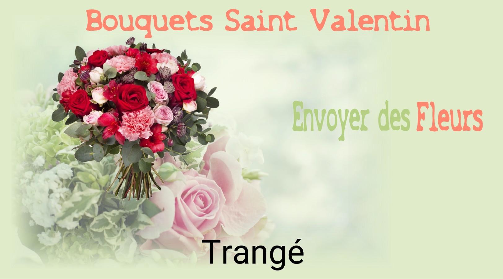 Roses de Saint-Valentin livrées à Trangé